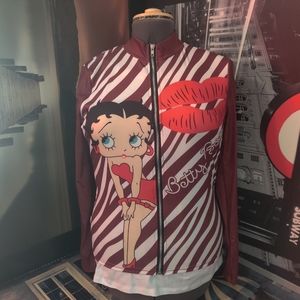 Betty Boop women's zippered front